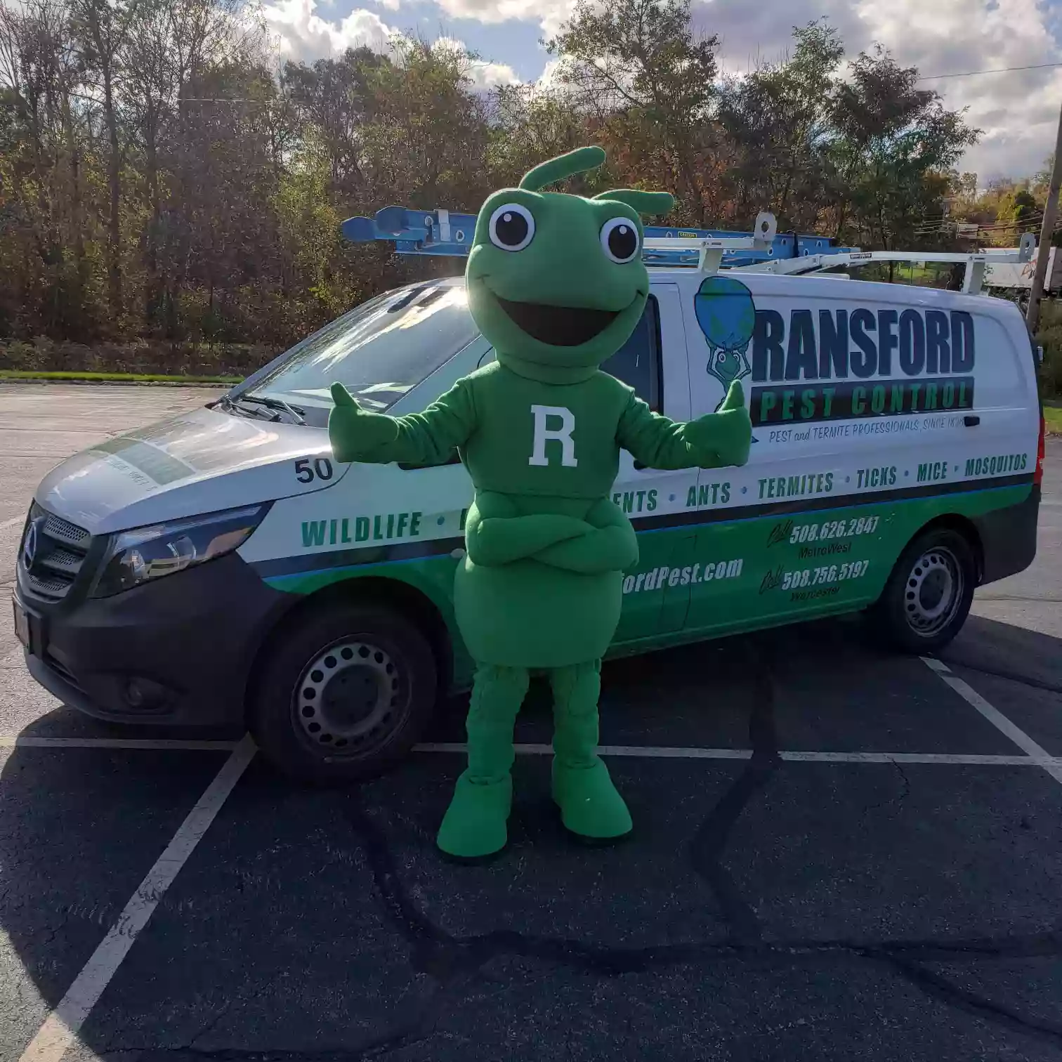 mascot-with-truck